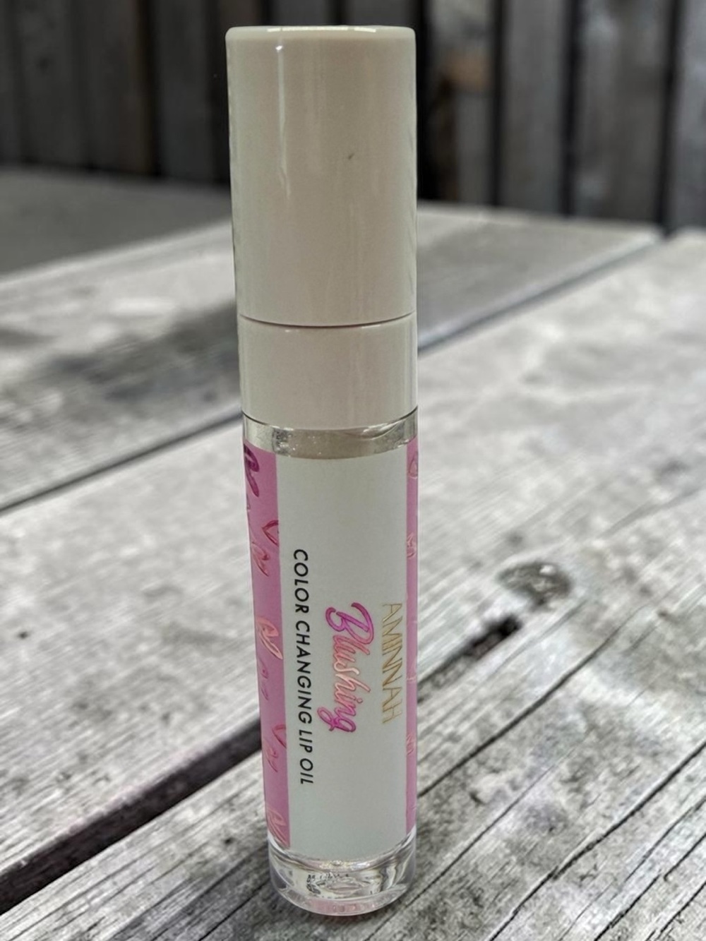 AMINNAH “Blushing” Color Changing Lip Oil